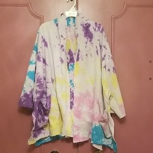 Tie dye Lspace jacket